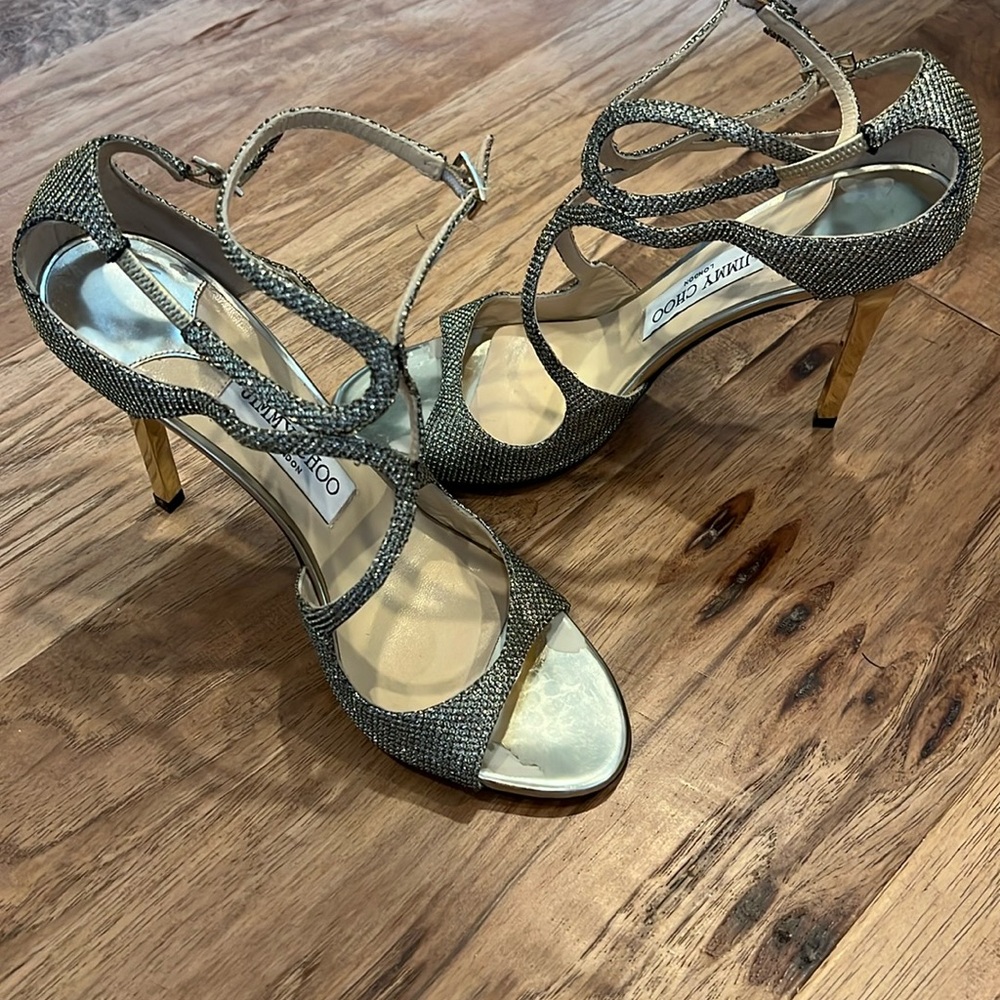 Jimmy Choo Double Strap Heel